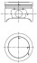Поршень двигуна1,6B 78,50 STD TU KOLBENSCHMIDT 40161600 (фото 1)