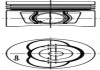 Поршень в комплекте на 1 цилиндр, 2-й ремонт (+0,50) KOLBENSCHMIDT 40715620 (фото 1)