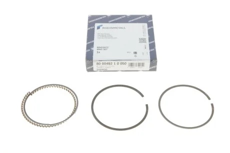 Кольца поршневые комплект на 1 цилиндр DAEWOO Espero, Lanos, Nexia 1,5i 94- KOLBENSCHMIDT 800049210050