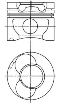 Поршень KOLBENSCHMIDT 94823710