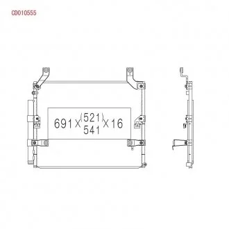 Конденсатор без хладогена KOYORAD CD010555