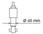 Амортизатор FORD / NISSAN Maverick / Terrano 88-97 (Gas) KYB 554070 (фото 2)