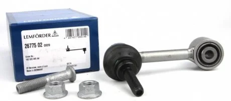 Тяга стабілізатора AUDI / SEAT / SKODA / VW A3 / Q3 / Leon / Octavia / Caddy / Golf / Touran задня сторона 05 - LEMFORDER 2677502