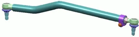 Продольная рулевая тяга MAN, L=1021 mm LEMFORDER 30585 01