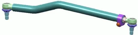 Поздовжня рульова тяга MAN TGA, L=967 mm LEMFORDER 30593 01