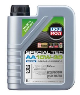 Моторна олива SAE 10W-30 SPECIAL TEC AA (API SN, ILSAC GF-5) 1л LIQUI MOLY 21336