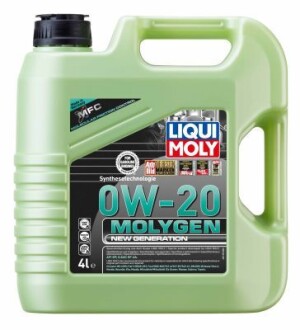 Моторное масло MOLYGEN NEW GENERATION/0W20/4л. / LIQUI MOLY 21357