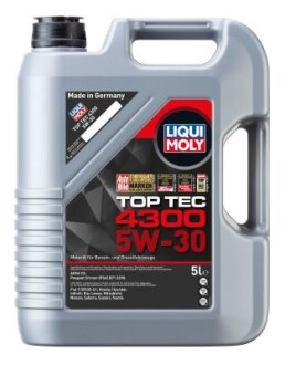 Моторна олива Top Tec 4300 5W-30, 5л LIQUI MOLY 2324