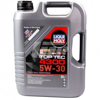 Олія моторна Top Tec 4300 5W-30 (5 л) LIQUI MOLY 8031 (фото 1)