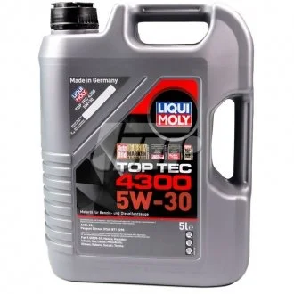 Олія моторна Top Tec 4300 5W-30 (5 л) LIQUI MOLY 8031 (фото 1)