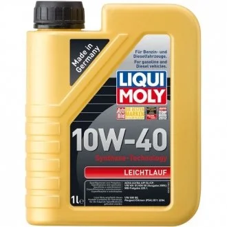 Фото 1 - олія моторна Leichtlauf 10W-40 (1 л) LIQUI MOLY 9500 Олія моторна Leichtlauf 10W-40 (1 л) LIQUI MOLY 9500 (фото 1)
