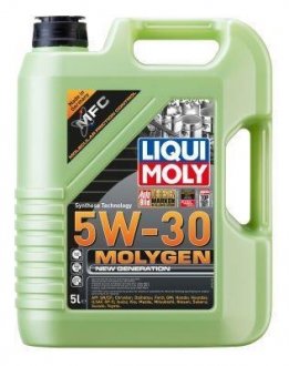 Моторна олива MOLYGEN NEW Gen. 5W-30 (API SN, ILSAC GF-5) 5Л LIQUI MOLY 9952