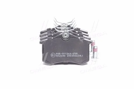 Колодки тормозные дисковые AUDI,CITROEN,FORD,PEUGEOT,RENAULT,SEAT,SKODA,VW задн. LPR 05P634