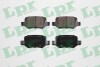 Комплект тормозных колодок с 4 шт. дисков LPR 05P850 (фото 1)