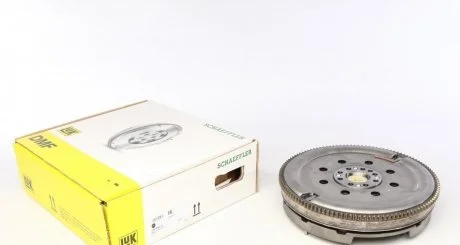 Двомасовий маховик мкпп (260мм, без болтів без направляючого підшипника з диском регулювання тертя) HYUNDAI SANTA FÉ II 2.2D 03.06-12.12 LuK 415028510