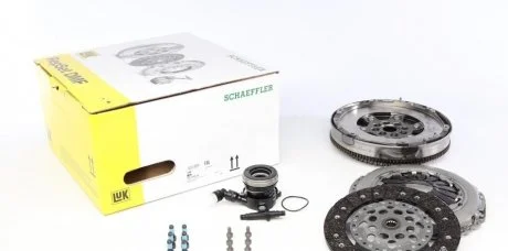 К-кт зчеплення RepSet DMF Opel Combo 1.3 CDTI 16V 2005.08- 51 kW LuK 600 0165 00