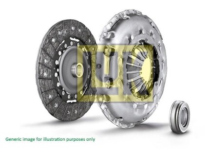 К-кт зчеплення Isuzu D-MAX 2.5TD 2.5D 06.12- LuK 628 3349 00