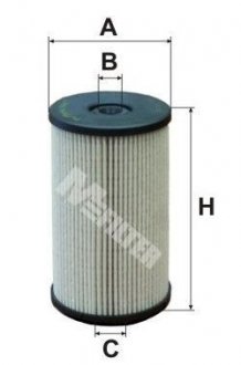 Фильтр топливный (сменный элемент) M-FILTER DE3128