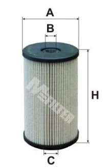 Фільтр паливний (змінний елемент) M-FILTER DE3128
