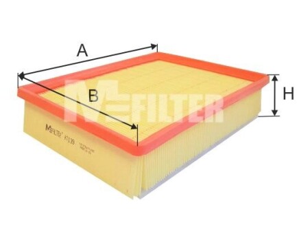 Фильтр воздушный M-FILTER K7139