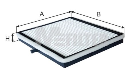 Фильтр салона M-FILTER K966 (фото 1)