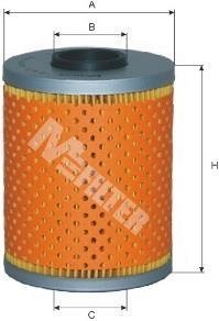 Фільтр оливний (фільтр-патрон) M-FILTER TE603 (фото 1)