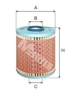 Фільтр оливний (фільтр-патрон) M-FILTER TE603