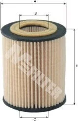 Фільтр оливний (фільтр-патрон) M-FILTER TE637