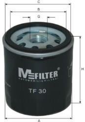 Фільтр масляний M-FILTER TF30 (фото 1)