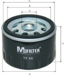 Фільтр масляний M-FILTER TF46