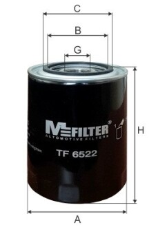 Фільтр масляний M-FILTER TF6522