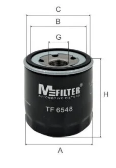 Фільтр масляний M-FILTER TF6548
