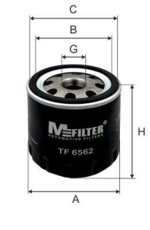 Фільтр масляний M-FILTER TF6562