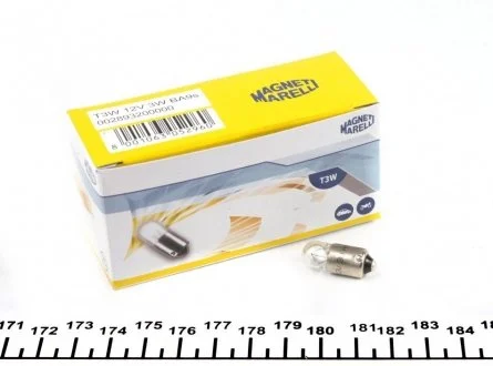 Автолампа T3W MAGNETI MARELLI 002893200000 (фото 1)