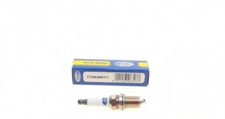 Фото 1 - свіча запалювання CT6KMR11 CHEVROLET AVEO, LACETTI, DAEWOO LANOS MAGNETI MARELLI 062000782304 Свіча запалювання CT6KMR11 CHEVROLET AVEO, LACETTI, DAEWOO LANOS MAGNETI MARELLI 062000782304 (фото 1)