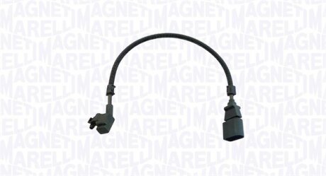 Датчик положення колінчастого вала AUDI A2 SEAT CORDOBA, IBIZA III, LEON, TOLEDO II SKODA FABIA I, OCTAVIA II VW BORA, BORA I, GOLF IV, LUPO I, NEW BEETLE, POLO, POLO III 1.0-2.0D 07.95-04.13 MAGNETI MARELLI 064848256010
