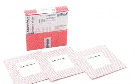 Комплект поршневых колец Mahle MB C-E200,220 2,0-2,2CDI 06- MAHLE / KNECHT 00136N2