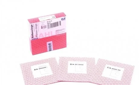 Комплект поршневых колец Mahle MB MAHLE / KNECHT 00140V0