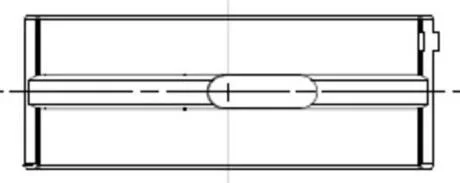 Підшипники ковзання корінні MAHLE / KNECHT 001 HL 21956 050