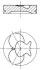 Поршень Mahle MB MAHLE / KNECHT 0022402 (фото 1)
