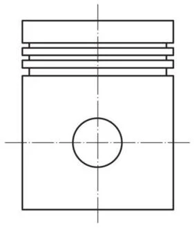 Поршень MAHLE / KNECHT 012 02 01