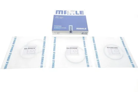 Кільця поршневі (виробн. Mahle) MAHLE / KNECHT 014 22 N1