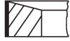 Кільця япоршневі MAHLE / KNECHT 021RS001150N2 (фото 1)