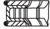 Комплект поршневих кілець на 1 поршень Mahle AUDI/SEAT/VW 100,80,Caddy,Golf,Jetta,Passat 1,6-2,2 -02 MAHLE / KNECHT 03474N3 (фото 3)