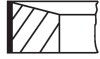 Кільця поршневі,комплект MAHLE / KNECHT 039RS101140N0 (фото 1)
