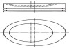 Поршень в комплекте на 1 цилиндр, 1-й ремонт (+0,25) MAHLE / KNECHT 0812101 (фото 1)