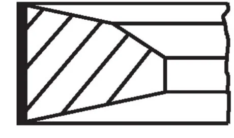 Кільця поршневі,комплект MAHLE / KNECHT 213RS101030N0