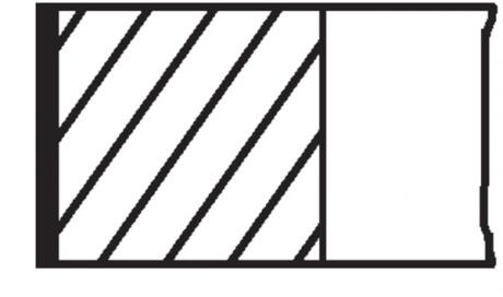 Комплект поршньових кілець NISSAN QASHQAI +2, QASHQAI I, QASHQAI II, SENTRA VI, TIIDA, X-TRAIL II, X-TRAIL III RENAULT CLIO III, FLUENCE, GRAND SCENIC III, LAGUNA III M4R700-MR20DE 09.04- MAHLE / KNECHT 640RS101040N0