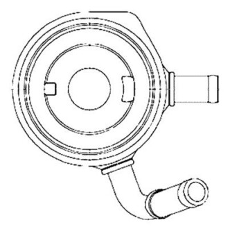 Радіатор масляний MAHLE / KNECHT CLC 195 000S