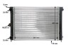 Радиатор 430 mm VW Jetta, Passat, Polo, Golf 1,0-1,8 -94 MAHLE / KNECHT CR342000S (фото 11)